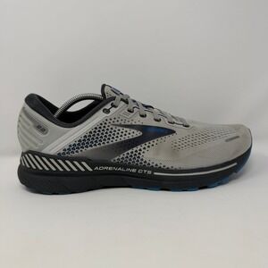 Brooks Adrenaline GTS 22 Shoes Men's Size 11 Medium D Gray Blue Athletic Sneaker